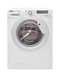 Hoover Dynamic Next Classic Dxc E48Aw3 8Kg Load, 1400 Spin Washing Machine - White